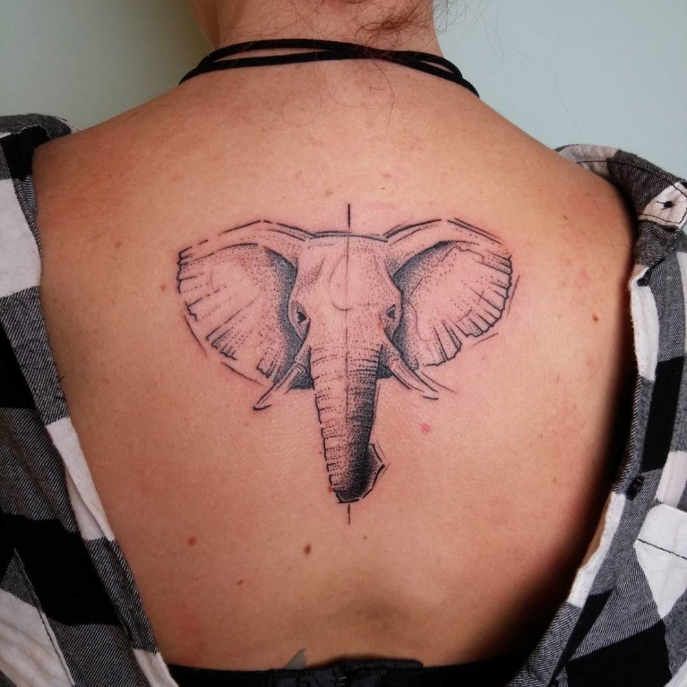 Lucy, The Elephant Tattoo Design - Tattapic®