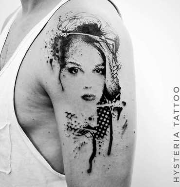 graphic portrait