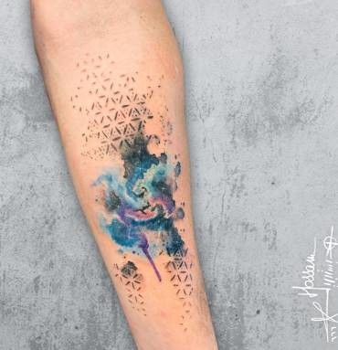 terynlanceart:mandala-watercolor-mandalas-watercolor-tattoos-girls-with- tattoos