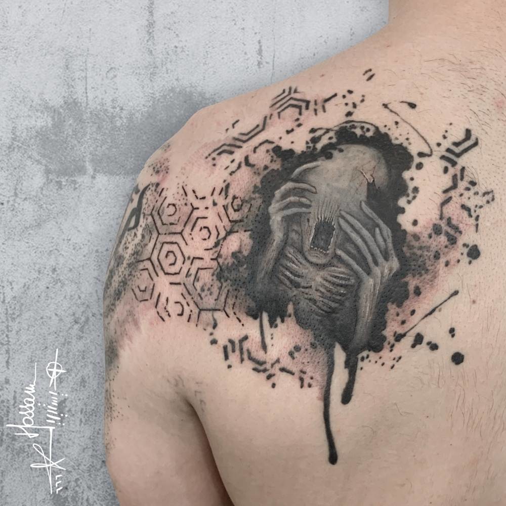 Abstract Tattoo design made by client by sHavYpus on DeviantArt