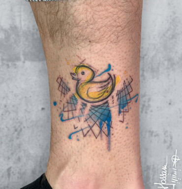 rubber duck tattoo